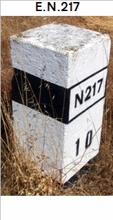 E.N. 217 - Bragana - So Pedro de Sarracenos
 - Izeda - Morais - Lagoa - E.N.216